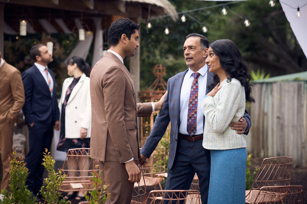 haz, sanjeev and reena devkar in neighbours