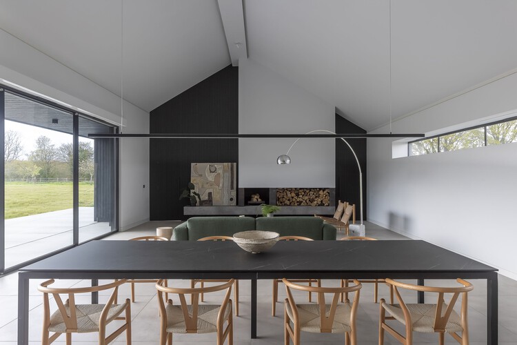 Weald House / MailenDesign + Peter Bradford Architects - Interior Photography, Dining room, Table, Wood, Chair